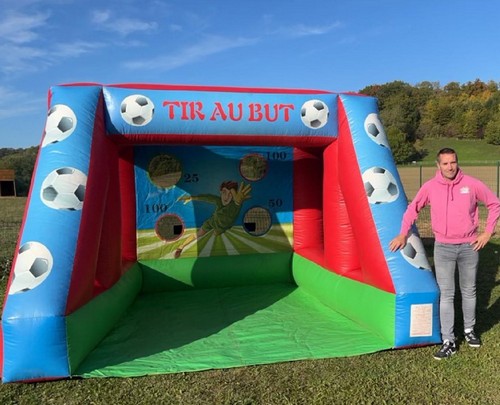 tir au but gonflable